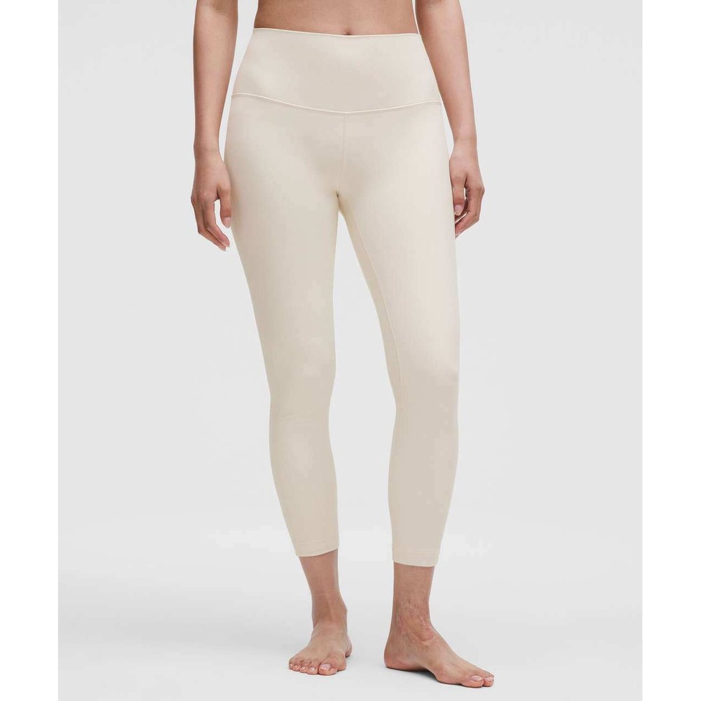 Lululemon Athletica Align High-Waisted Legging Pants Light Ivory Women's Size 8